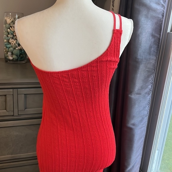 ZARA red dress sz M - Picture 3 of 3